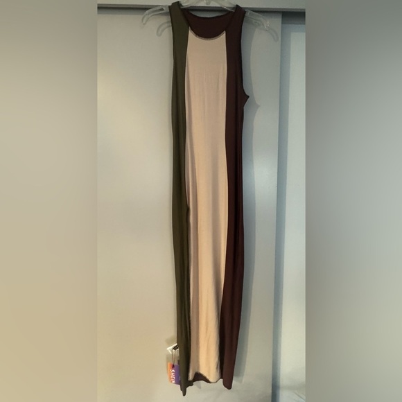 SHEIN SXY Stitch Detail Split Thigh Dress - Picture 7 of 9